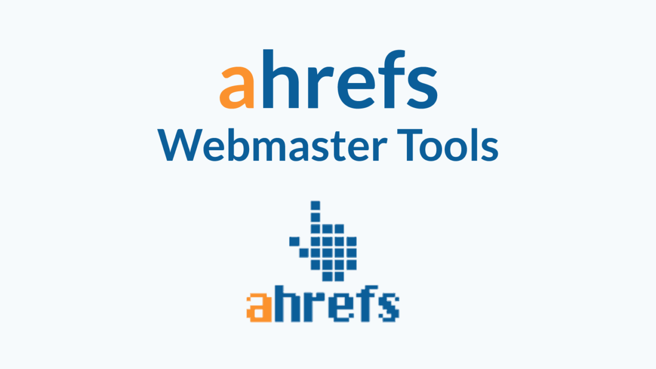 the ahrefs logo is nice