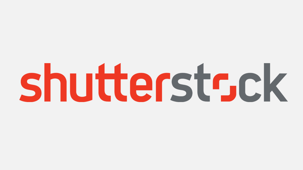 shutterstock logo is great